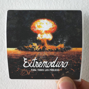 Extremoduro Para Todos Los Pblicos Album Cover Sticker Extremoduro Para Todos Los Pblicos Album Cover Sticker