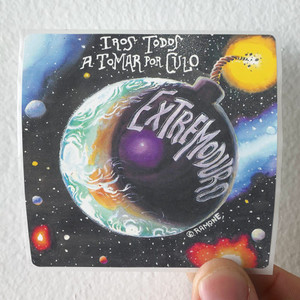 Extremoduro Iros Todos A Tomar Por Culo Album Cover Sticker Extremoduro Iros Todos A Tomar Por Culo Album Cover Sticker