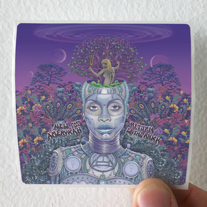 Erykah Badu New Amerykah Part Two Return Of The Ankh Album Cover Sticker Erykah Badu New Amerykah Part Two Return Of The Ankh Album Cover Sticker