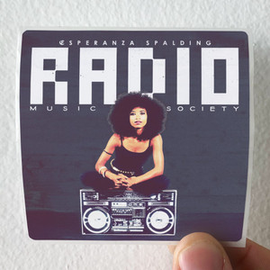 Esperanza Spalding Radio Music Society Album Cover Sticker