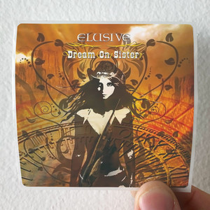 Elusive Dream On Sister Album Cover Sticker