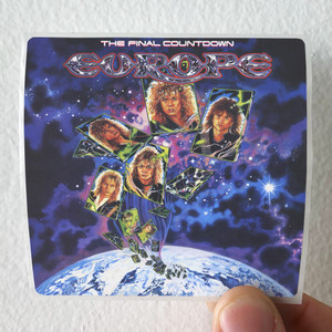 Europe The Final Countdown 1 Album Cover Sticker