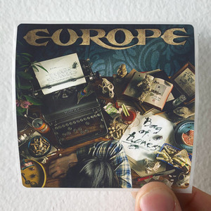 Europe Bag Of Bones Album Cover Sticker