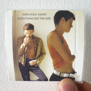 Everything but the Girl Amplified Heart Album Cover Sticker