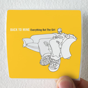 Everything but the Girl Back To Mine Everything But The Girl Album Cover Sticker