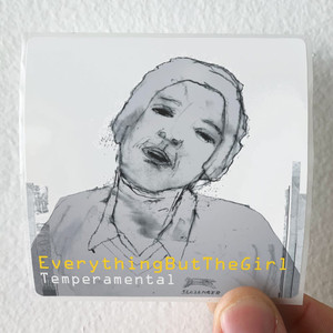 Everything but the Girl Temperamental Album Cover Sticker Everything but the Girl Temperamental Album Cover Sticker
