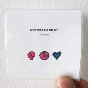 Everything but the Girl Acoustic Album Cover Sticker