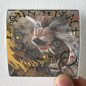 Evergreen Terrace Wolfbiker Album Cover Sticker