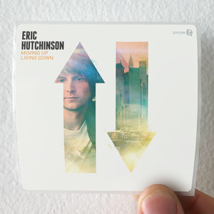 Eric Hutchinson Moving Up Living Down Album Cover Sticker Eric Hutchinson Moving Up Living Down Album Cover Sticker