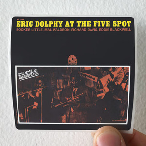 Eric Dolphy Eric Dolphy At The Five Spot Volume 2 Album Cover Sticker Eric Dolphy Eric Dolphy At The Five Spot Volume 2 Album Cover Sticker