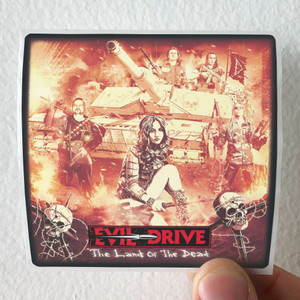 Evil Drive The Land Of The Dead Album Cover Sticker
