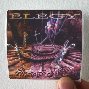 Elegy Principles Of Pain Album Cover Sticker