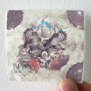Emphasis Gliding Over All Album Cover Sticker