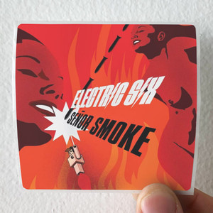 Electric Six Seor Smoke Album Cover Sticker