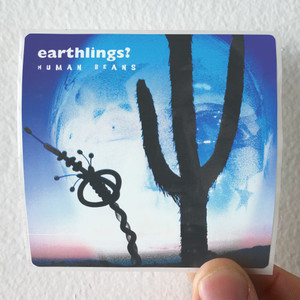 Earthlings Human Beans Album Cover Sticker