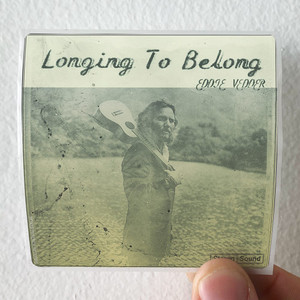 Eddie Vedder Longing To Belong Album Cover Sticker