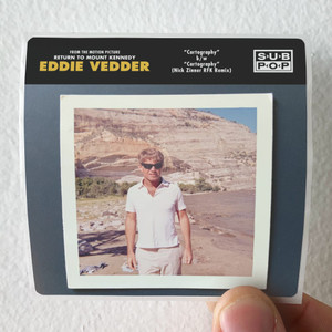 Eddie Vedder Cartography Album Cover Sticker