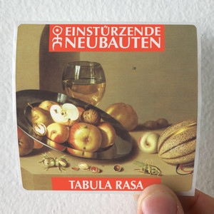 Einsturzende Neubauten Tabula Rasa Album Cover T-Shirt Black