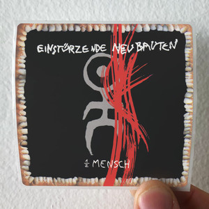 Einsturzende Neubauten Halber Mensch Album Cover Sticker Einsturzende Neubauten Halber Mensch Album Cover Sticker