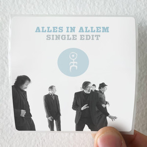 Einsturzende Neubauten Alles In Allem Album Cover Sticker Einsturzende Neubauten Alles In Allem Album Cover Sticker