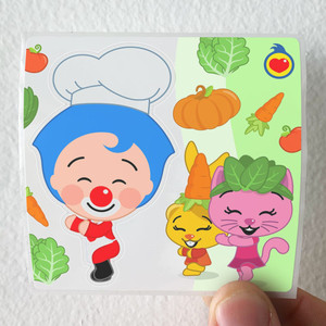 El Payaso Plim Plim El Baile De La Ensalada Album Cover Sticker