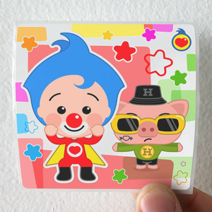 El Payaso Plim Plim A Ram Sam Sam Album Cover Sticker