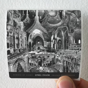 Ephel Duath Hemmed By Light Shaped By Darkness Album Cover Sticker Ephel Duath Hemmed By Light Shaped By Darkness Album Cover Sticker