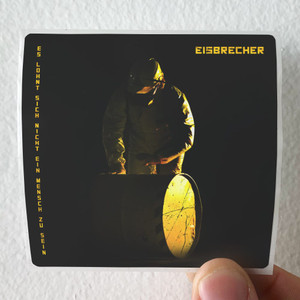 Eisbrecher Es Lohnt Sich Nicht Ein Mensch Zu Sein Album Cover Sticker Eisbrecher Es Lohnt Sich Nicht Ein Mensch Zu Sein Album Cover Sticker