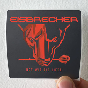 Eisbrecher Rot Wie Die Liebe Album Cover Sticker