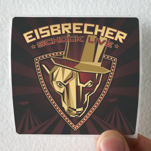 Eisbrecher Schock Live Album Cover Sticker Eisbrecher Schock Live Album Cover Sticker