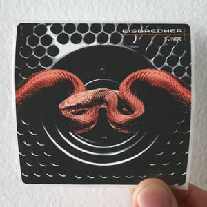 Eisbrecher Snde 1 Album Cover Sticker Eisbrecher Snde 1 Album Cover Sticker