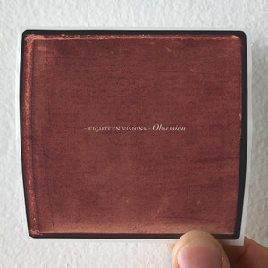 Eighteen Visions Obsession Album Cover Sticker Eighteen Visions Obsession Album Cover Sticker