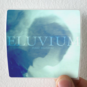 Eluvium Static Nocturne Album Cover Sticker Eluvium Static Nocturne Album Cover Sticker