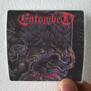 Entombed Crawl Album Cover Sticker