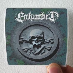 Entombed Entombed Album Cover Sticker Entombed Entombed Album Cover Sticker