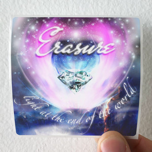 Erasure Light At The End Of The World Album Cover Sticker Erasure Light At The End Of The World Album Cover Sticker