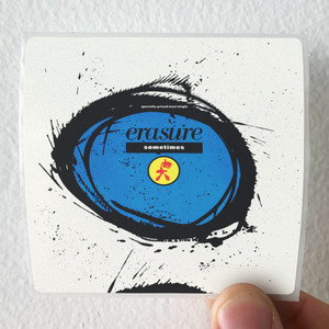 Erasure Sometimes Album Cover Sticker Erasure Sometimes Album Cover Sticker