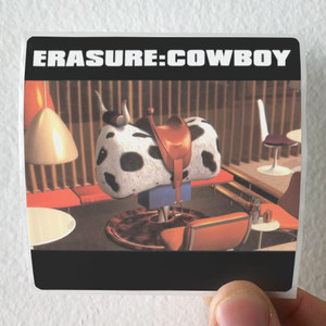 Erasure Cowboy Album Cover Sticker Erasure Cowboy Album Cover Sticker