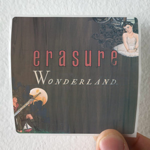 Erasure Wonderland 1 Album Cover Sticker Erasure Wonderland 1 Album Cover Sticker