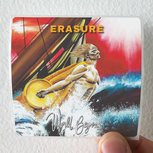 Erasure World Beyond Album Cover Sticker Erasure World Beyond Album Cover Sticker