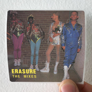 Erasure The Mixes Album Cover Sticker