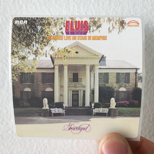 Elvis Presley Elvis Recorded Live On Stage In Memphis 1 Album Cover Sticker Elvis Presley Elvis Recorded Live On Stage In Memphis 1 Album Cover Sticker