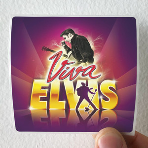 Elvis Presley Viva Elvis Album Cover Sticker Elvis Presley Viva Elvis Album Cover Sticker