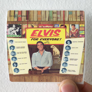 Elvis Presley Elvis For Everyone Album Cover Sticker