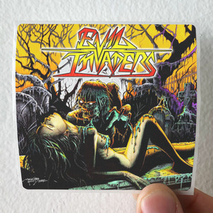 Evil Invaders Evil Invaders Album Cover Sticker
