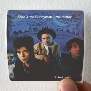 Echo and The Bunnymen The Cutter Album Cover Sticker