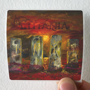 Elitania Inri Album Cover Sticker