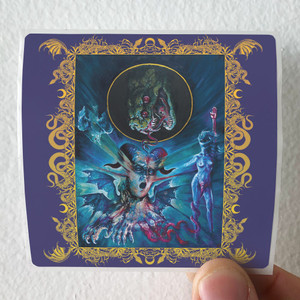 Esoctrilihum Dyth Requiem For The Serpent Telepath Album Cover Sticker Esoctrilihum Dyth Requiem For The Serpent Telepath Album Cover Sticker