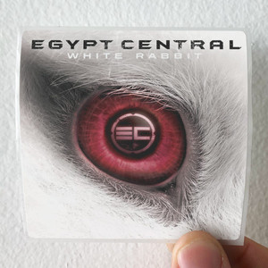 Egypt Central White Rabbit 1 Album Cover Sticker