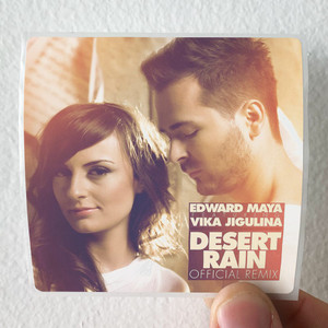 Edward Maya Desert Rain Official Remix Album Cover Sticker Edward Maya Desert Rain Official Remix Album Cover Sticker